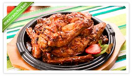 매운 참숯 바베큐치킨
